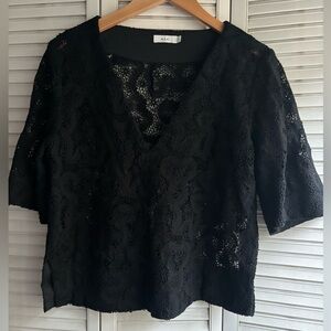 ALC lace short sleeve blouse